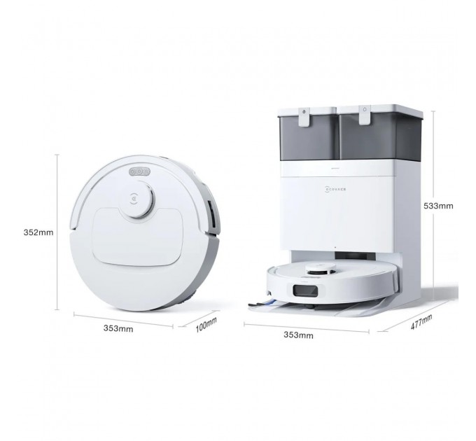 Ecovacs Робот-пилосос Ecovacs Deebot T30C White (DLX71)