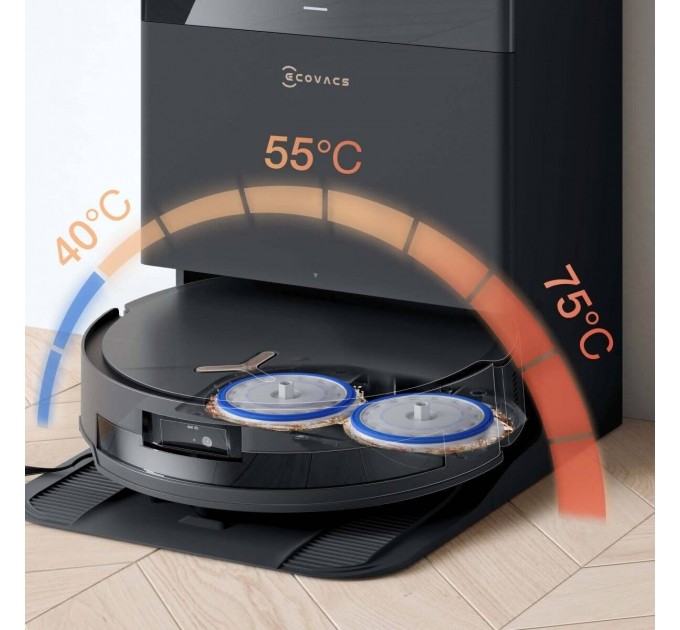 Ecovacs Робот-пилосос Ecovacs Deebot T50 Max Pro Black (DEX54)