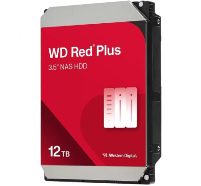 WD Жорсткий диск 3.5" 12TB Red Plus WD (WD120EFGX)