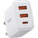 Baseus Зарядний пристрій Baseus Compact Quick Charger 2U+C (CCXJ-E02)