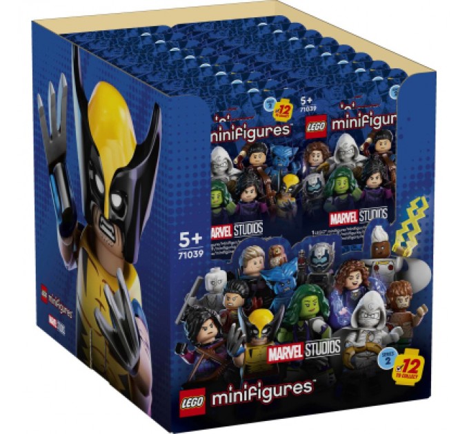 LEGO Конструктор LEGO Minifigures Marvel Series 2 10 деталей (71039)
