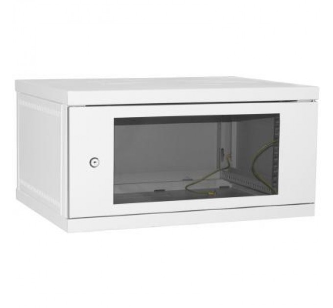 Ipcom Шафа настінна Ipcom 6U, 600*450, СН-6U-06-04-ДС-1-7035 (Тцб-0008769)