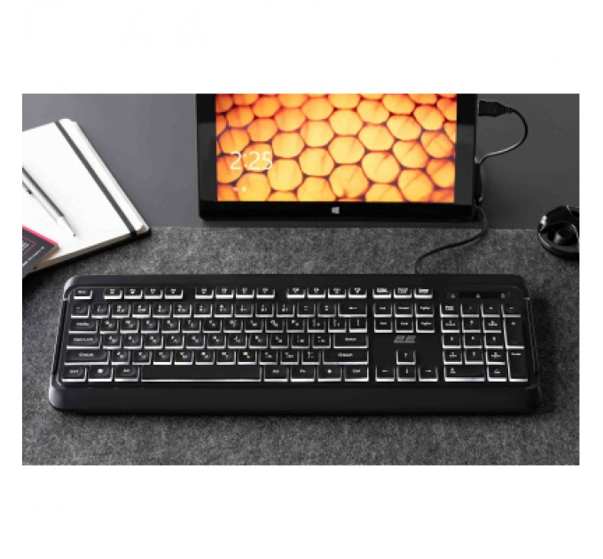 Клавіатура 2E 2E KS120 USB-A Black (2E-KS120UB_UA)
