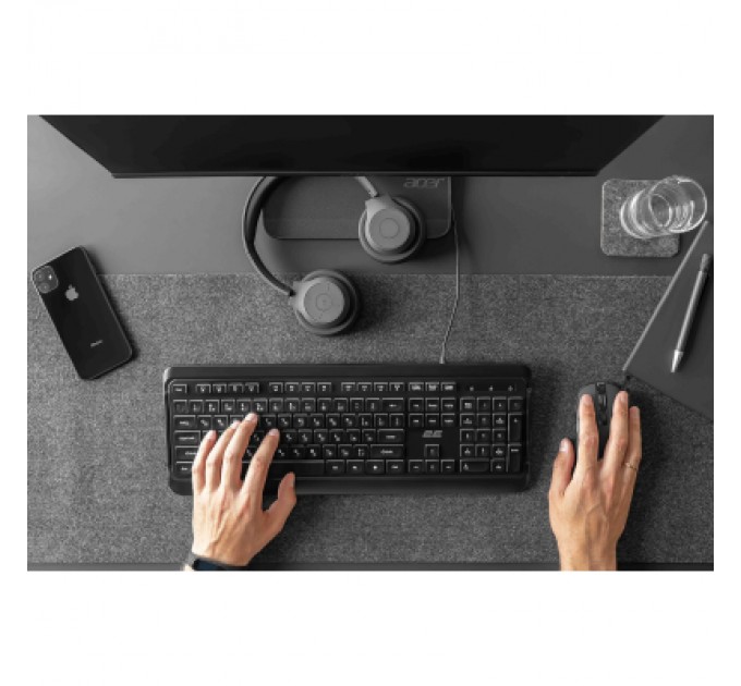 Клавіатура 2E 2E KS120 USB-A Black (2E-KS120UB_UA)