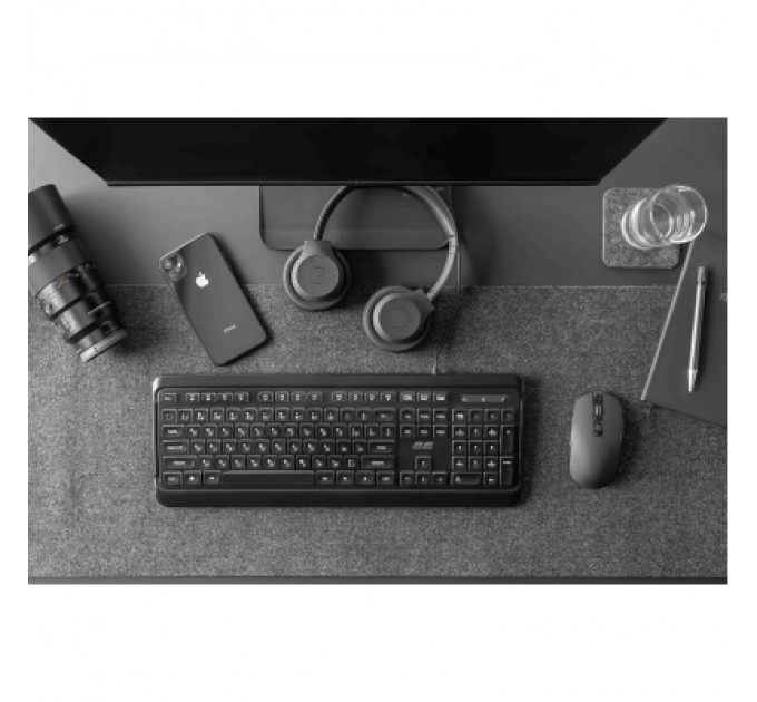 Клавіатура 2E 2E KS120 USB-A Black (2E-KS120UB_UA)