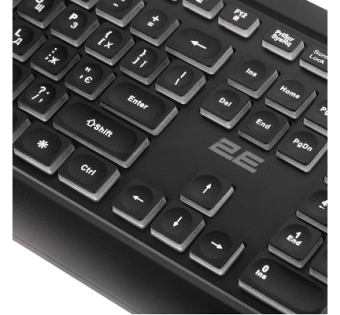 Клавіатура 2E 2E KS120 USB-A Black (2E-KS120UB_UA)