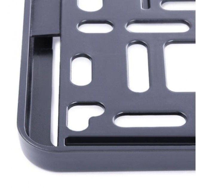 VIRAGE Рамка номерного знака VIRAGE чорна (93-001)