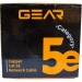 GEAR Кабель мережевий UTP 305м, cat.5e, CU, REELEX, 4*2*0,51, PVC, indoor, grey GEAR (GEC-UTPCUR051305)