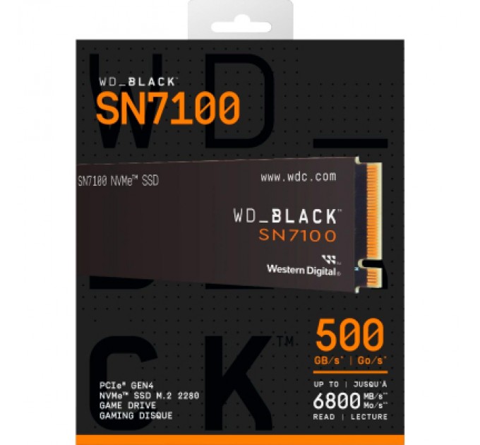 Накопичувач SSD M.2 2280 500GB SN7100 WD (WDS500G4X0E)