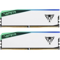 Модуль пам'яті для комп'ютера DDR5 32GB (2x16GB) 6600 MHz Viper Elite 5 RGB Patriot (PVER532G66C36KW)
