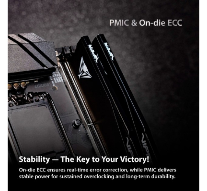 Модуль пам'яті для комп'ютера DDR5 32GB (2x16GB) 6400 MHz Viper Elite 5 Ultra RGB Patriot (VEUR532G6432K)