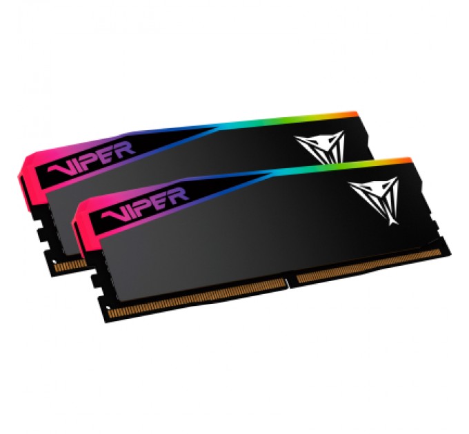 Модуль пам'яті для комп'ютера DDR5 32GB (2x16GB) 6400 MHz Viper Elite 5 Ultra RGB Patriot (VEUR532G6432K)
