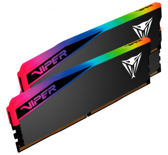 Модуль пам'яті для комп'ютера DDR5 32GB (2x16GB) 6400 MHz Viper Elite 5 Ultra RGB Patriot (VEUR532G6432K)