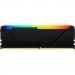 Модуль пам'яті для комп'ютера DDR4 16GB (2x8GB) 3200 MHz Beast Black Kingston Fury (ex.HyperX) (KF432C16BB2AK2/16WP)