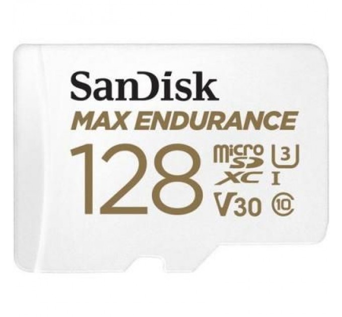 Карта пам'яті SanDisk 128GB microSDXC class 10 UHS-I U3 Max Endurance (SDSQQVR-128G-GN6IA)