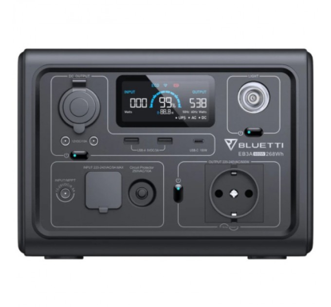 BLUETTI Зарядна станція BLUETTI EB3A 600W (EB3A)