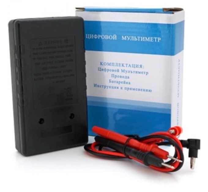 Цифровий мультиметр Voltronic DT-832, V, A, R, Q100 (DT-832)