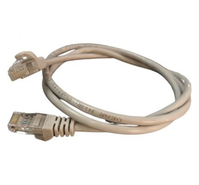GEAR Патч-корд 1м UTP cat.5e, CCA, grey GEAR (GPC-UTPCCARJ45-1G)