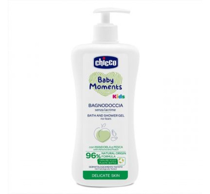 Chicco Дитячий гель для душу Chicco Baby Moments Kids 500 мл (10247.00)