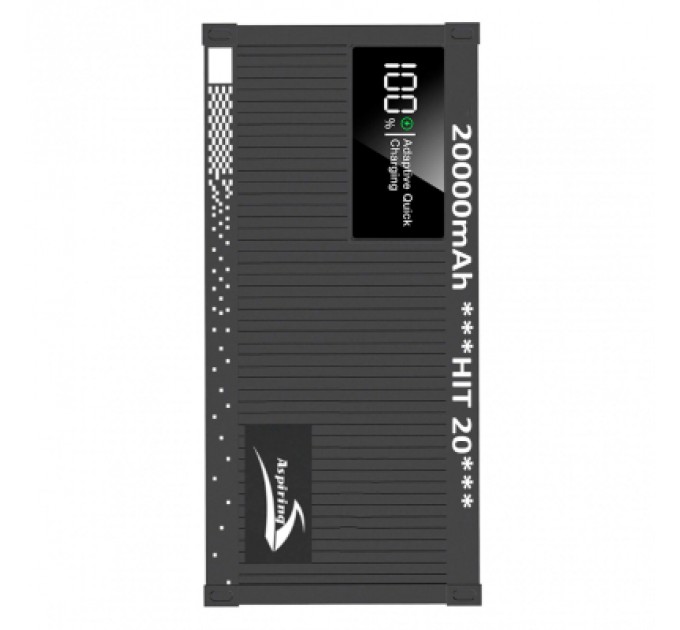 Батарея універсальна Aspiring Hit 20 20000mAh PD/22.5W (PPHT.H02)