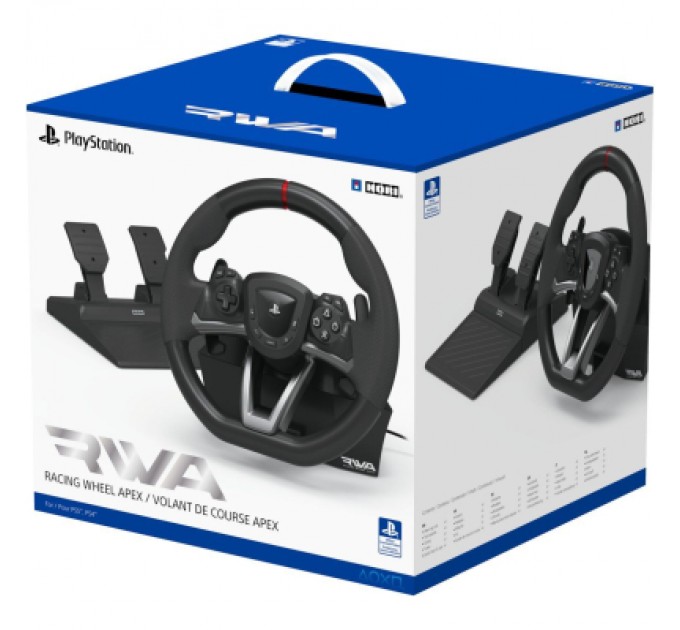 Кермо Hori Racing Wheel Apex для ПК та Playstation 5 (ACC-0849)