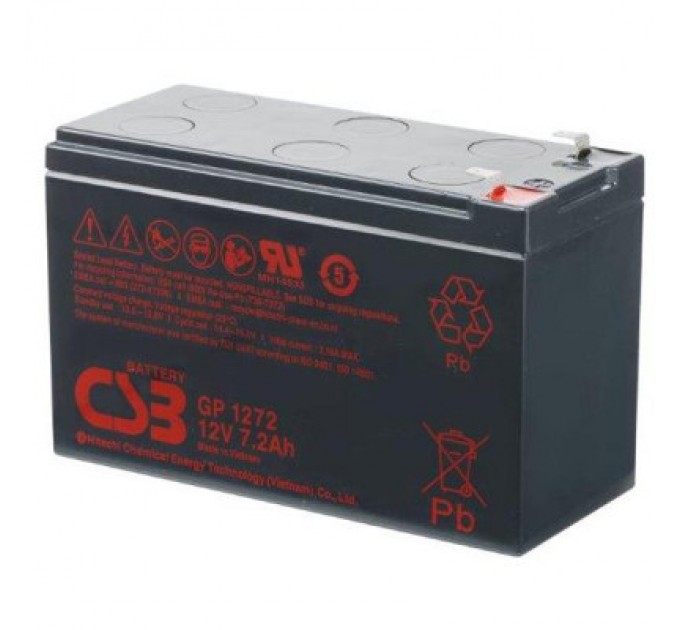 Батарея до ДБЖ CSB 12В 7.2 Аг (GP1272F2)