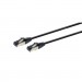Cablexpert Патч-корд 1м, S/FTP, cat 8, литий, 50u", CU, AWG 27, LSZH, black Cablexpert (PP8-LSZHCU-BK-1M)