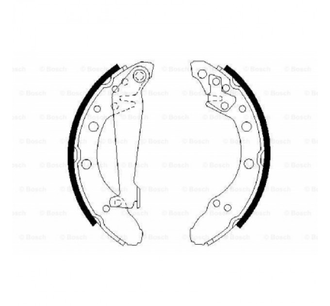 Гальмівні колодки Bosch 0 986 487 536