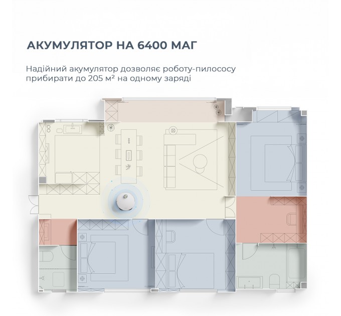 Робот-пилосос Dreame Bot L50 Pro Ultra White (RLL84CE)