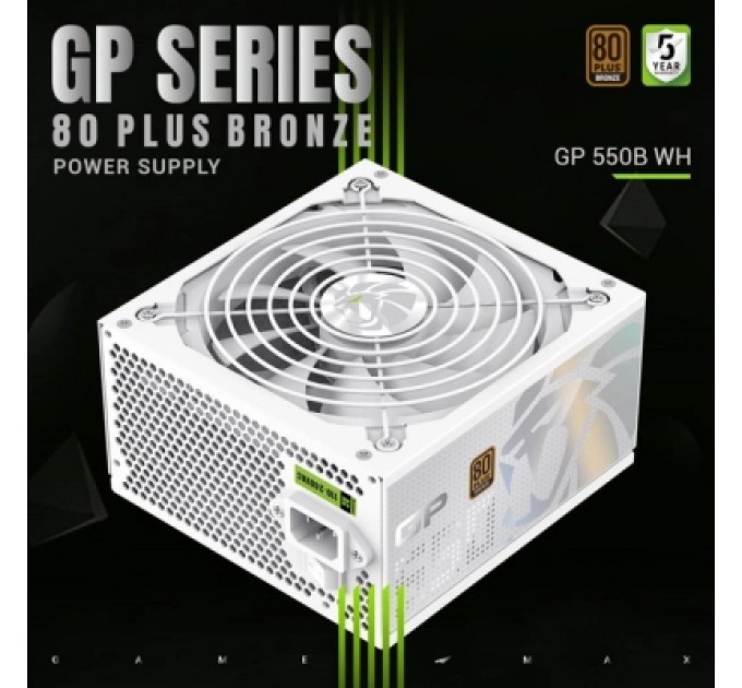 Gamemax Блок живлення Gamemax 550W (GP 550B WH)