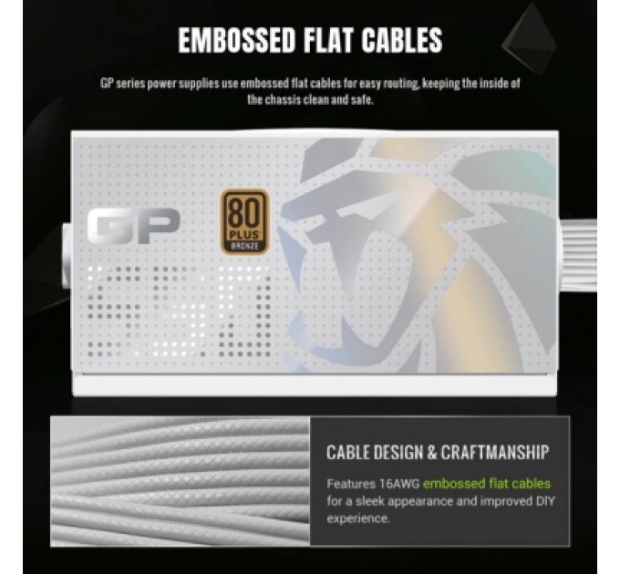 Gamemax Блок живлення Gamemax 550W (GP 550B WH)