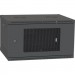 Ipcom Шафа настінна Ipcom 6U, 600*450, перфоровані дверцята, RAL9005 (СН-6U-060х045-ДП-9005)