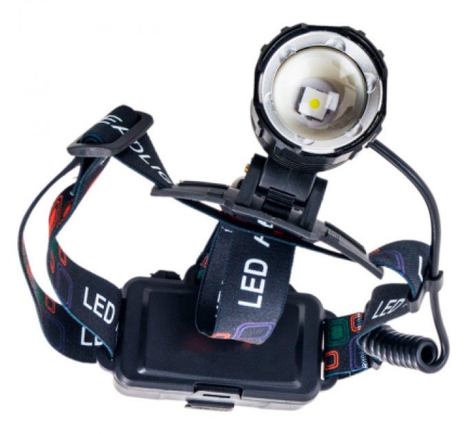 Ліхтар Quantum Hunter 10W LED з Type-C+Li-ion18650/2х2600mAh (QM-FL4050-18650/2х2600)