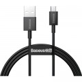Baseus Дата кабель USB 2.0 AM to Micro 5P 2.0m Superior Fast Charging 2A black Baseus (CAMYS-A01)