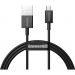 Baseus Дата кабель USB 2.0 AM to Micro 5P 2.0m Superior Fast Charging 2A black Baseus (CAMYS-A01)