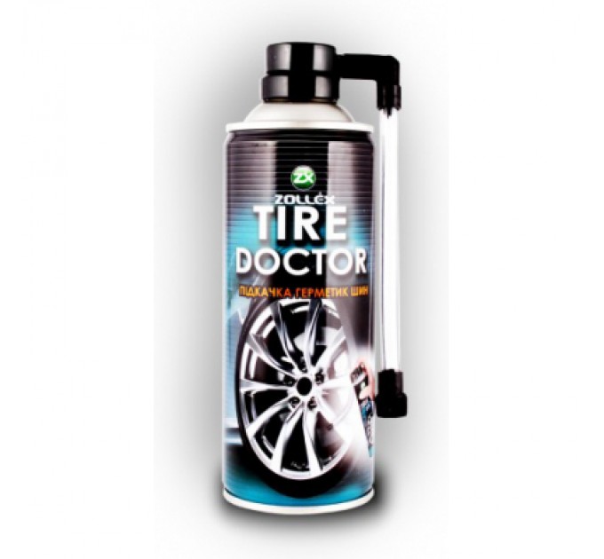 Герметик автомобільний Zollex подкачка (ремонт шин) 450 мл (T-522Z)