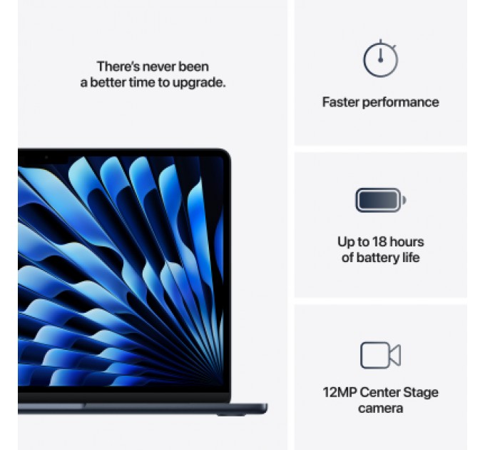 Apple Ноутбук Apple MacBook Air 13 M4 A3240 Midnight (MC6C4UA/A)