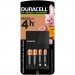 Duracell Зарядний пристрій для акумуляторів Duracell CEF14, 4 години, 1 шт. (Includes 2 AA1300mAh & 2 AAA750mAh) (5007497 / 5004990)