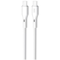 Дата кабель USB-C to USB-C 1.0m 60W Rock XO (NBQ231B_White)