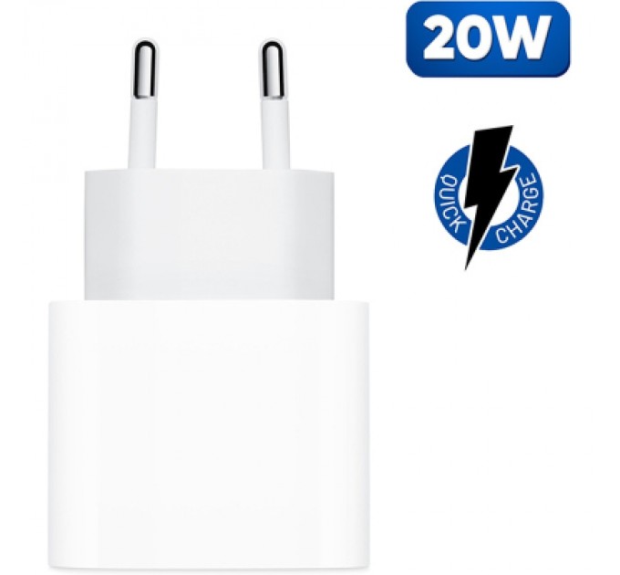 Armorstandart Зарядний пристрій Armorstandart AMHJ83 20W USB-C White + cable USB-C to Lightning (ARM77724)