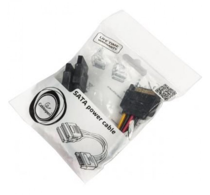 Cablexpert Кабель живлення SATA power 0.15m Cablexpert (CC-SATAM2F-01)