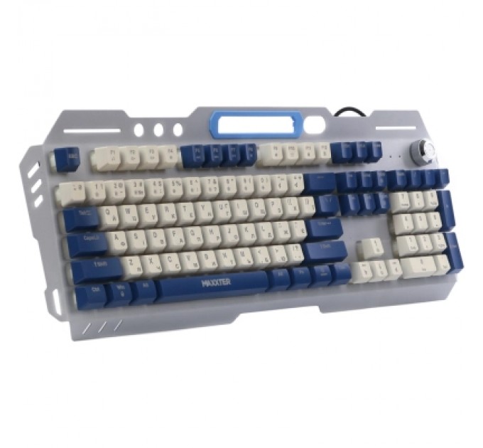 Maxxter Клавіатура Maxxter KBG-RGB-01-UA RGB USB Metal (KBG-RGB-01-UA)
