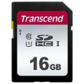Transcend Карта пам'яті Transcend 16GB SDHC class 10 UHS-I U1 (TS16GSDC300S)