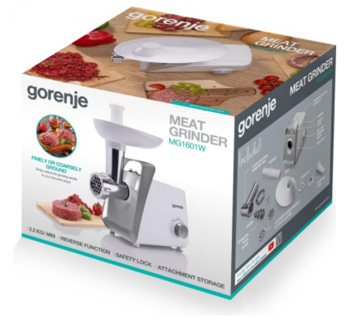 Gorenje М'ясорубка Gorenje MG1601W