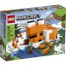 LEGO Конструктор LEGO Minecraft Лисича хатина 193 деталі (21178)
