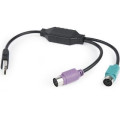 Cablexpert Перехідник USB to PS/2 Cablexpert (UAPS12-BK)