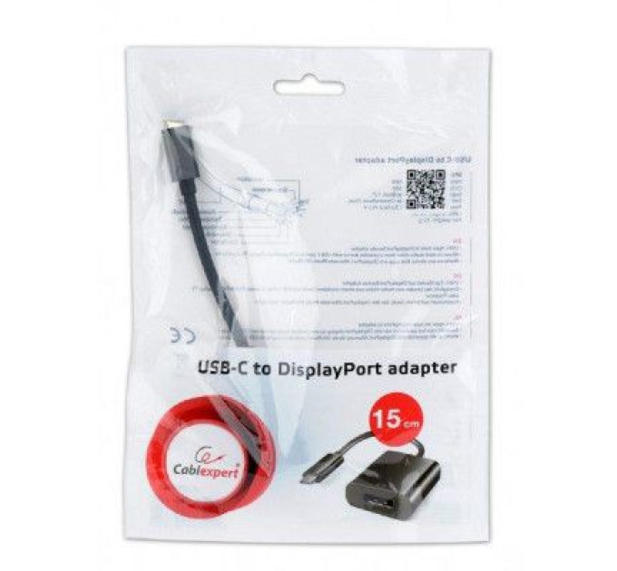 Cablexpert Перехідник Type-C to Display Port Cablexpert (A-CM-DPF-01)