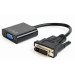 Cablexpert Перехідник DVI-D - VGA Cablexpert (AB-DVID-VGAF-01)