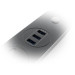 ColorWay Мережевий фільтр живлення ColorWay CW-CHU33B, 3 розетки/3USB Black 1.8M (CW-CHU33B)
