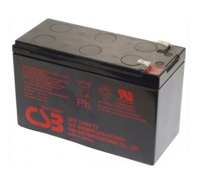 CSB Батарея до ДБЖ CSB 12В 9 Ач (UPS12460)